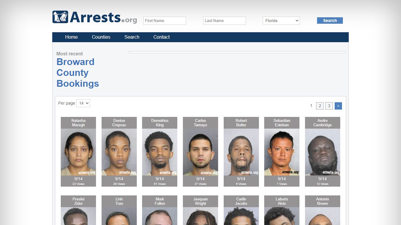 Broward County Arrests and Inmate Search